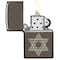 Zippo 2022 Zippo Star Of David Design, Black Ice ZIP-49685 - alternate 4